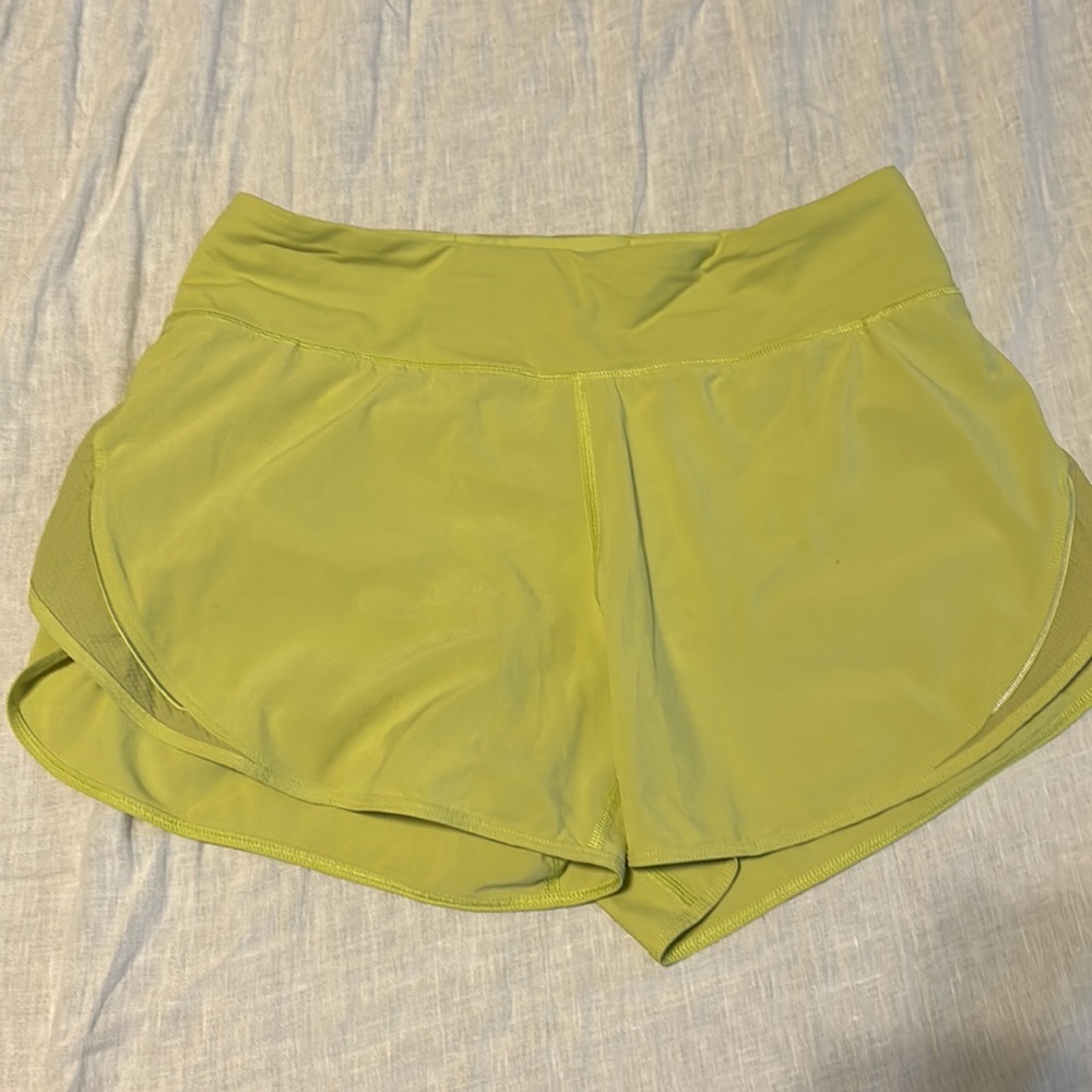 Lululemon high waisted speed short